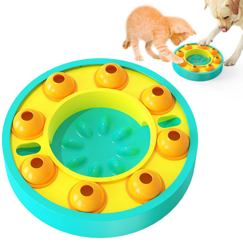 BrainyBowl slow feeder puzzle